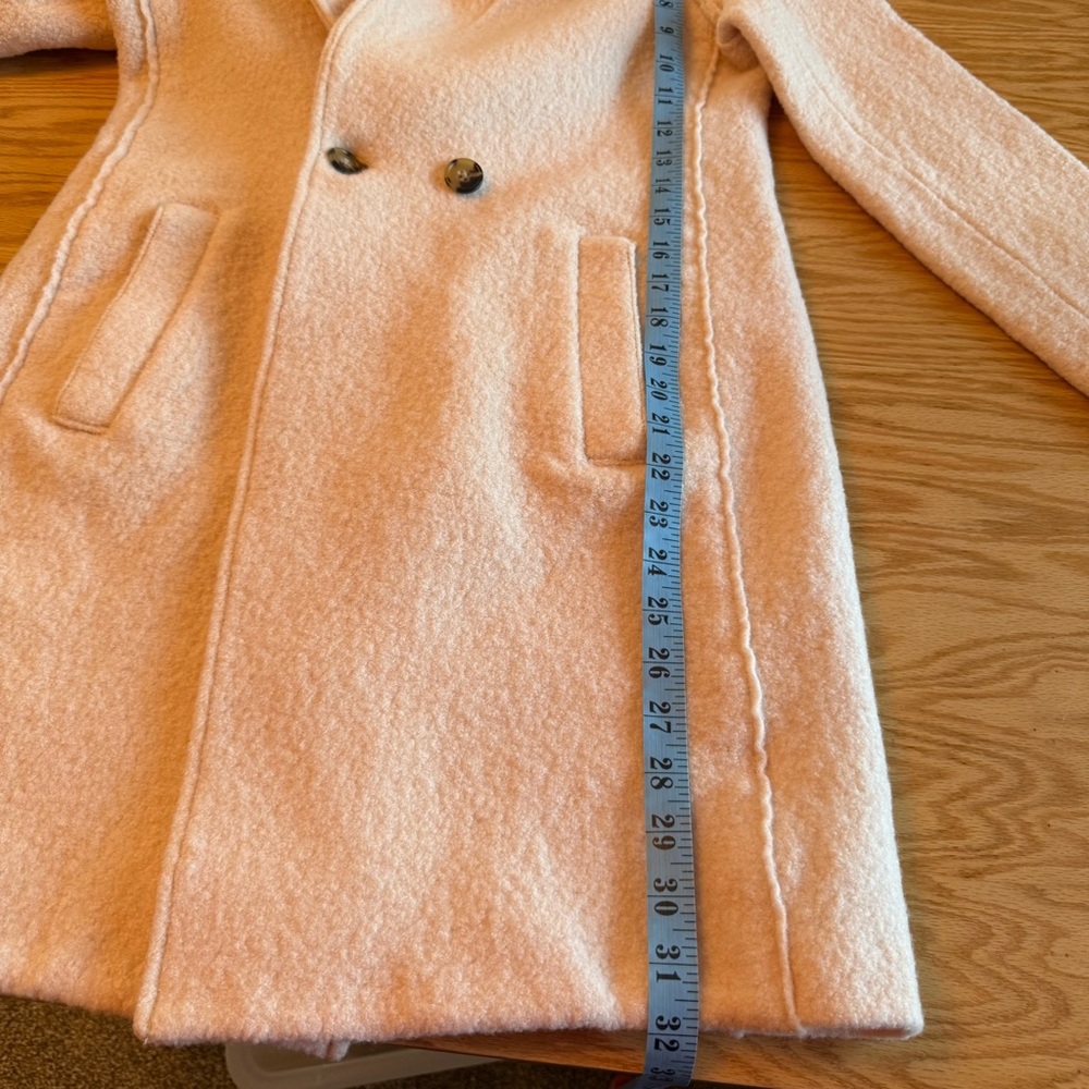 JCrew Daphne Topcoat in Italian Boiled Wool Cream Off White 4 - Picture 11 of 12